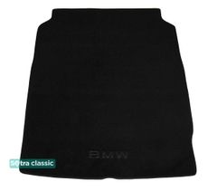 Двошарові килимки Sotra Classic Black для BMW 5-series (F10)(седан)(багажник) 2013-2017