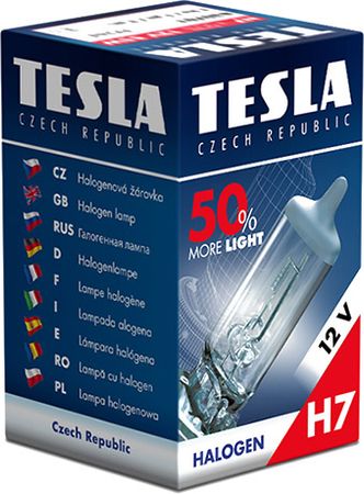 Автомобільна лампа Tesla B30701 тип H7 (+50%)(12V; 55W; PX26d) - Фото 3