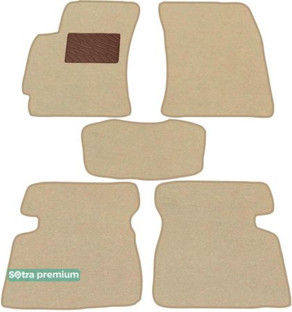 Двошарові килимки Sotra Premium Beige для Chery Eastar / B11 (mkI) 2006-2011 - Фото 1