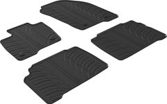 Гумові килимки Gledring для Ford Galaxy (mkIII) / S-Max (mkII) 2015-2022