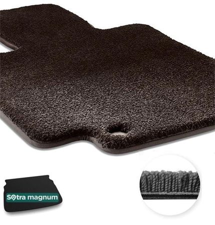 Двошарові килимки Sotra Magnum Black для Chrysler PT Cruiser (mkI)(багажник) 2000-2010 - Фото 1
