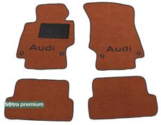 Двухслойные коврики Sotra Premium Terracotta для Audi TT/TTS/TT RS (mkII) 2006-2014 - Фото 1