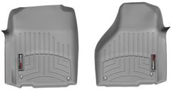 Коврик Weathertech Grey для Dodge Ram (regular cab)(mkIV)(4 fixing hooks)(with Full Lenght Console) 2012-2018