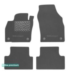 Двошарові килимки Sotra Premium Grey для Volkswagen T-Cross (mkI) 2019→
