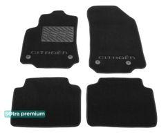 Двошарові килимки Sotra Premium Black для Citroen C3 Aircross (mkI) 2017→