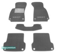 Двошарові килимки Sotra Premium Grey для Seat Exeo (mkI) 2008-2013 - Фото 1