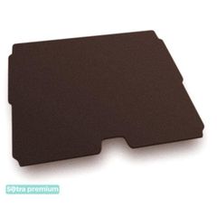Двошарові килимки Sotra Premium Chocolate для Peugeot 3008 (mkI)(верхній рівень)(багажник) 2008-2016