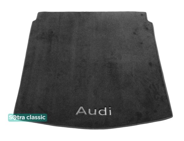 Двошарові килимки Sotra Classic Grey для Audi A4/S4/RS4 (mkIV)(B8)(седан)(багажник) 2008-2016 - Фото 1