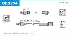 Дроти запалювання Janmor ODS234 для Opel Omega (A) 3.0 (C 30 LE) / Senator (A) 2.5 (25 S) / Senator (B) 3.0