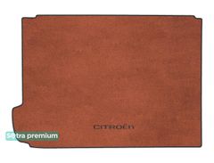 Двошарові килимки Sotra Premium Terracotta для Citroen C4 Picasso / C4 Spacetourer (mkII)(Grand)(5 и 7 місць)(багажник) 2013-2022
