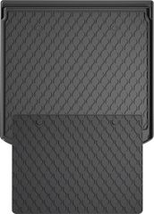 Гумовий коврик в багажник Gledring для Skoda Enyaq iV (mkI) 2020→ (без двухуровневого пола)(верхний уровень)(багажник с защитой)