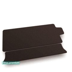 Двошарові килимки Sotra Premium Chocolate для BMW X7 (G07)(розкладений 3 ряд)(багажник) 2018→