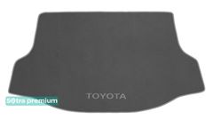 Двошарові килимки Sotra Premium Grey для Toyota RAV4 (mkIV)(з докаткою)(багажник) 2012-2018 - Фото 1
