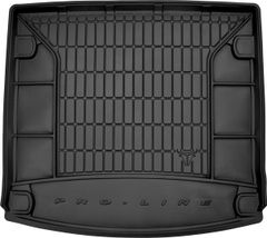 Гумовий килимок у багажник Frogum Pro-Line для Volkswagen Touareg (mkIII) 2018→ (з органайзером)(без рейлінгів у багажнику)(без бічних ніш)(багажник)