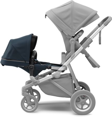 Прогулянкове крісло Thule Sleek Sibling Seat (Navy Blue) - Фото 5