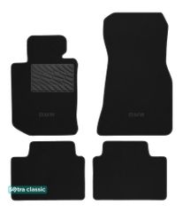 Двухслойные коврики Sotra Classic Black для BMW 3-series (G20; G21; G80; G81) 2018→
