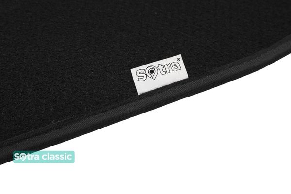 Двошарові килимки Sotra Classic Black для Chevrolet Captiva (mkI)(складений 3 ряд)(багажник) 2006-2018 - Фото 3