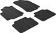 Резиновые коврики Gledring для Citroen C3 Aircross (mkI) 2017→