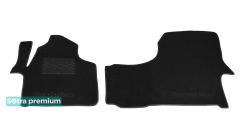 Двошарові килимки Sotra Premium Black для Mercedes-Benz Sprinter (W906)(1 ряд - 3 місця)(1 ряд) 2006-2018