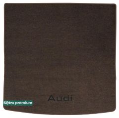 Двошарові килимки Sotra Premium Chocolate для Audi A4/S4/RS4 (mkIV)(B8)(універсал)(багажник) 2008-2016