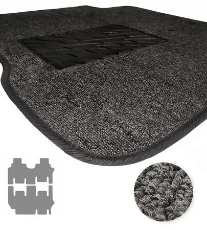 Текстильні килимки Pro-Eco Graphite для Mercedes-Benz Viano (W639)(2 ряд - 1+1)(3 ряд - 2+1)(2-3 ряд) 2003-2014 - Фото 1