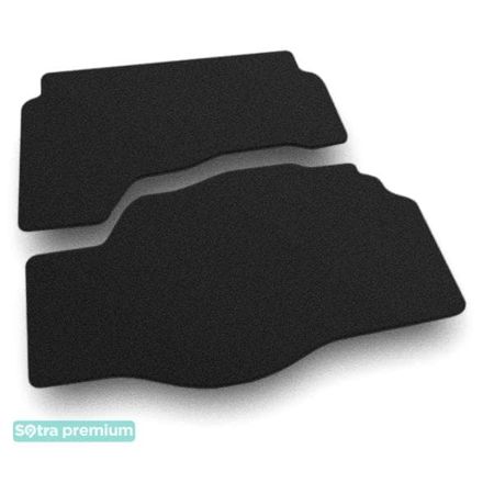 Двошарові килимки Sotra Premium Black для Ford Mondeo (mkV)(седан)(гібрид)(багажник) 2014-2022 - Фото 1
