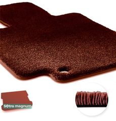 Двошарові килимки Sotra Magnum Red для Citroen C4 Picasso (mkI)(2 выреза)(багажник) 2006-2013