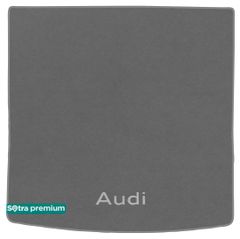 Двошарові килимки Sotra Premium Grey для Audi A4/S4/RS4 (mkIV)(B8)(універсал)(багажник) 2008-2016