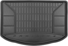 Гумовий килимок у багажник Frogum Pro-Line для Kia Soul (mkII) 2014-2019 (нижній рівень)(багажник)