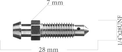 Штуцер прокачки WP 5-300-0105 (1/4