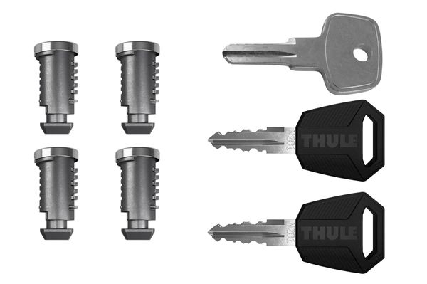 К-т ключів з лічинками (4 шт) Thule One-Key System 4504 - Фото 1