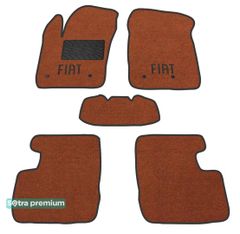 Двошарові килимки Sotra Premium Terracotta для Fiat 500X (mkI) 2014→