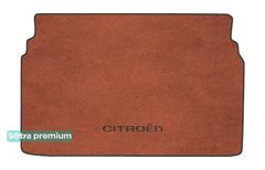 Двошарові килимки Sotra Premium Terracotta для Citroen C3 Aircross (mkI)(багажник) 2017→