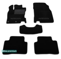 Двухслойные коврики Sotra Premium Black для Nissan Qashqai (mkII) 2013-2021