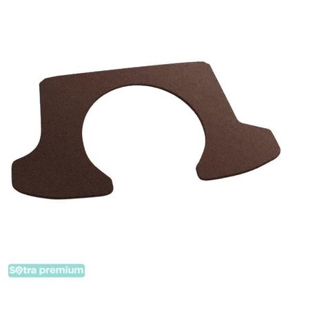 Двошарові килимки Sotra Premium Chocolate для Toyota GT86 (mkI)(з вирізом під запаску)(багажник) 2012-2021 - Фото 1
