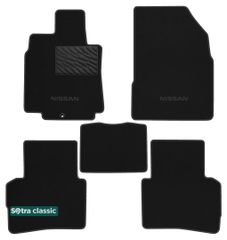 Двухслойные коврики Sotra Classic Black для Nissan Note (mkI)(E11) 2004-2013