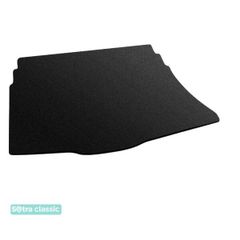 Двошарові килимки Sotra Classic Black для Kia Ceed (mkII)(хетчбек)(багажник) 2012-2018