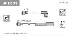 Дроти запалювання Janmor JPE331 для Mitsubishi Lancer 1.2 / 1.2GLX (4G11) / 1.4GLX (4G12); Nissan