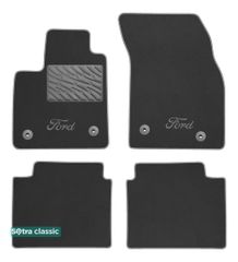 Двухслойные коврики Sotra Classic Grey для Ford Focus (mkIV) 2018→