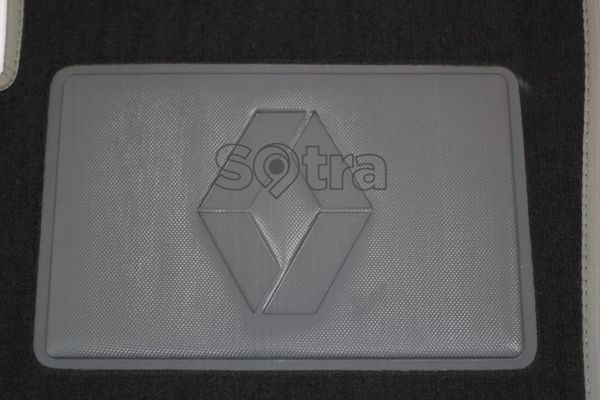 Двошарові килимки Sotra Custom Classic Grey для Renault Duster (mkI) 2009-2013 - Фото 2