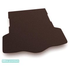 Двошарові килимки Sotra Premium Chocolate для Lincoln МКZ (mkII)(не гібрид)(багажник) 2013-2020