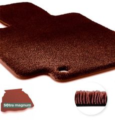 Двошарові килимки Sotra Magnum Red для Mercedes-Benz CLK-Class (C209)(купе)(багажник) 2002-2010