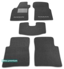 Двухслойные коврики Sotra Premium Grey для Nissan Maxima (mkV)(A33) 2000-2004