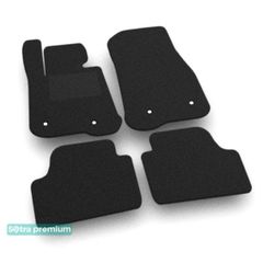 Двошарові килимки Sotra Premium Black для BMW 4-series (F33; F83)(кабріолет) 2013-2020