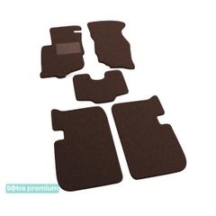 Двошарові килимки Sotra Premium Chocolate для Mitsubishi Lancer (mkVIII) 1996-2003