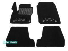 Двухслойные коврики Sotra Classic Black для Ford Focus (mkIII) 2015-2018 (USA)