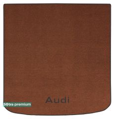 Двошарові килимки Sotra Premium Terracotta для Audi A4/S4/RS4 (mkV)(B9)(універсал)(багажник) 2015-2023
