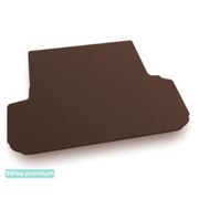 Двошарові килимки Sotra Premium Chocolate для Volvo 740/760/940/960 (універсал)(багажник) 1984-1998 - Фото 1