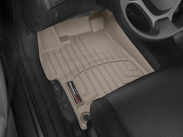 Коврики Weathertech Beige для Honda Civic (US)(coupe)(mkIX)(1 row) 2014-2015 - Фото 2