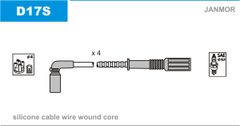 Дроти запалювання Janmor D17S для Daewoo Lanos 1.4 (МеМЗ)